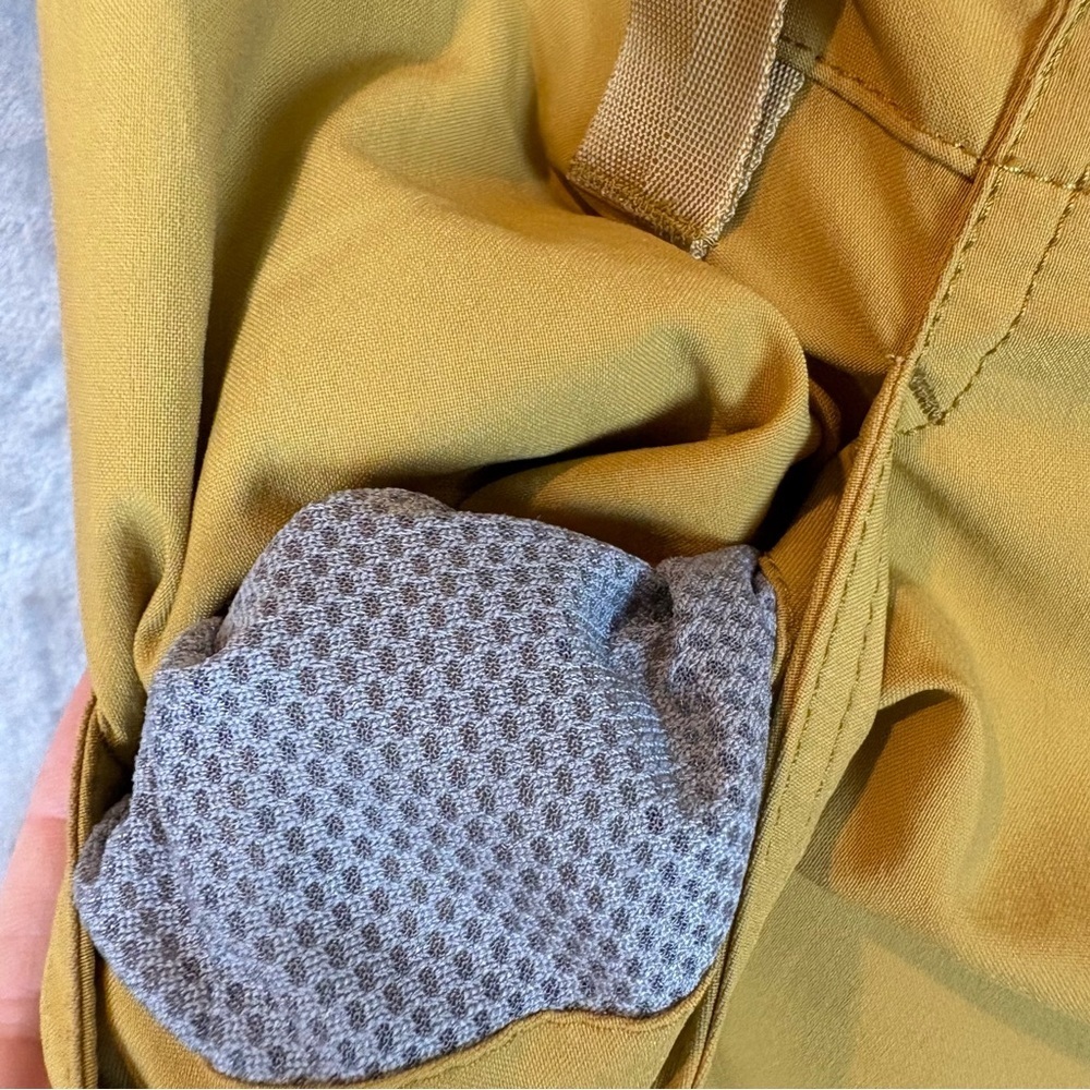 Patagonia W’s RPS Rock Pants Yellow Gold Sz 6 - Picture 5 of 10